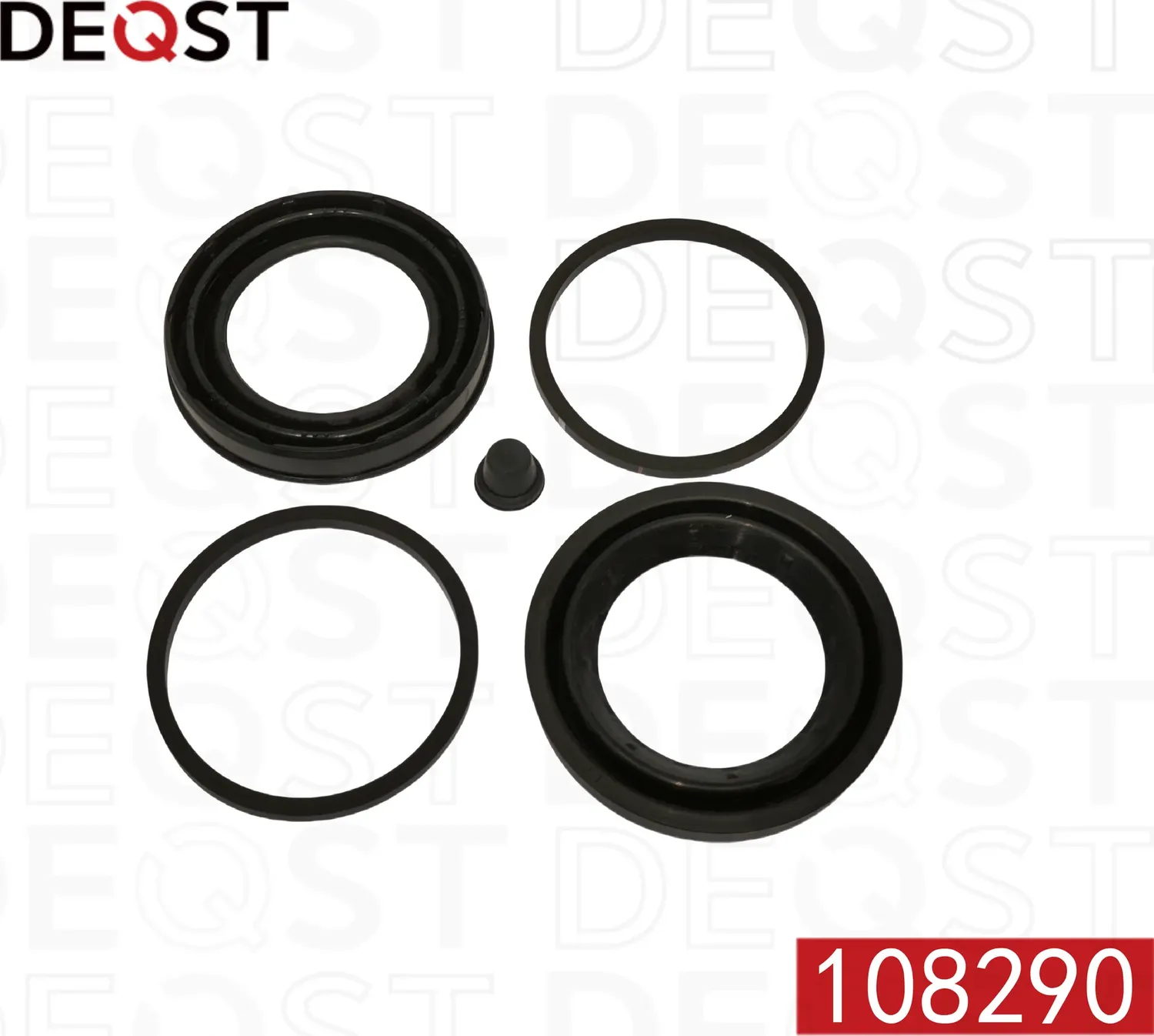 Ремкомплект тормозного суппорта переднего (для поршня O 48 mm  суппорт Bosch/Kelsey-Hayes). FORD Tra (Deqst). Артикул 108290