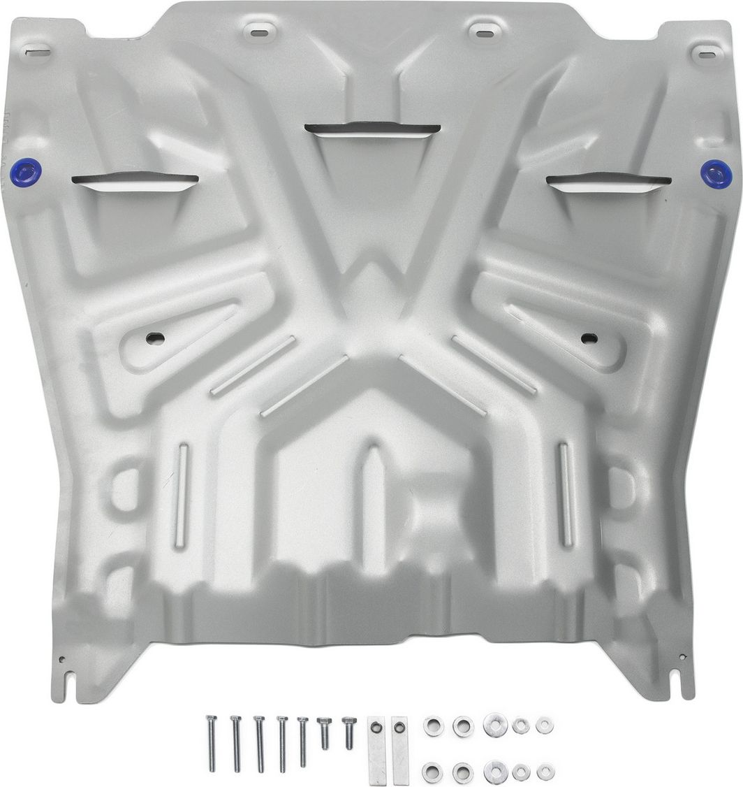 Защита алюминиевая Rival для картера и КПП Kia Optima IV 2015-2020. Артикул 333.2837.1