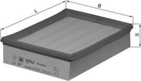 Воздушный фильтр Mahle. Артикул LX 347