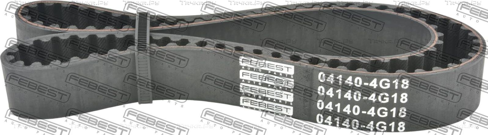 Ремень ГРМ Febest для Chevrolet Aveo I 2004-2008. Артикул 04140-4G18