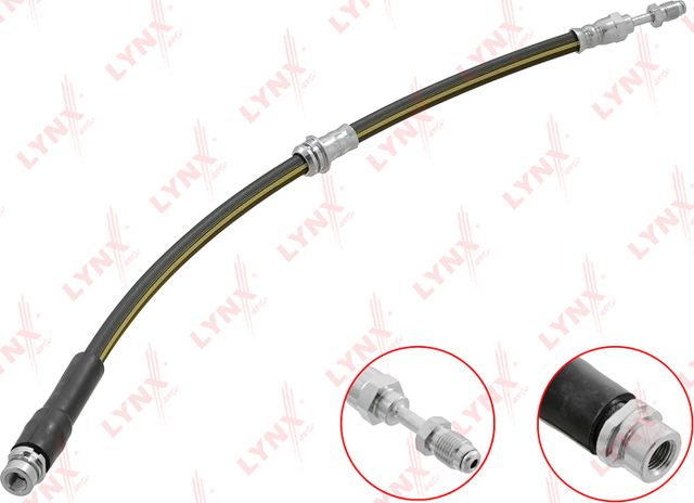 Тормозной шланг LYNXauto для Mazda 2 I (DY) 2003-2007. Артикул BL-4337