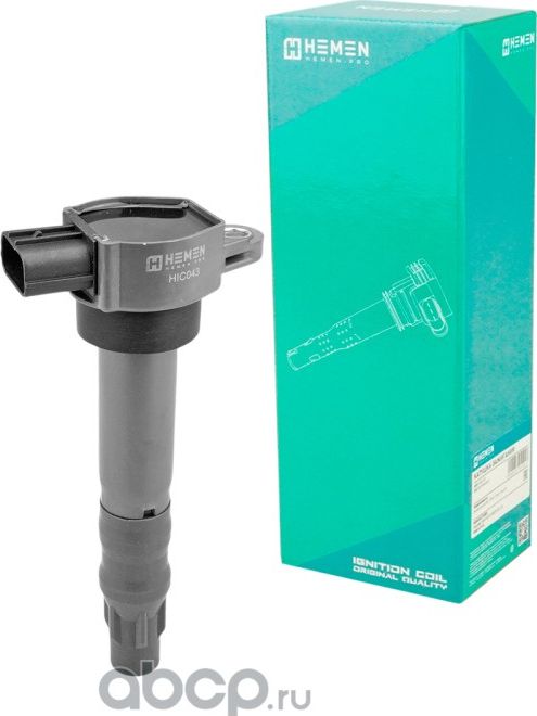 Катушка зажигания Mitsubishi Outlander 03-, Galant 03- 2.4i () (Hemen). Артикул HIC043