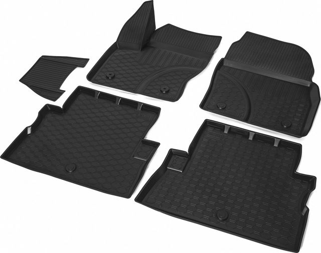 Коврики Rival для салона Ford Kuga II 2013-2017 2016-2026. Артикул 11804001