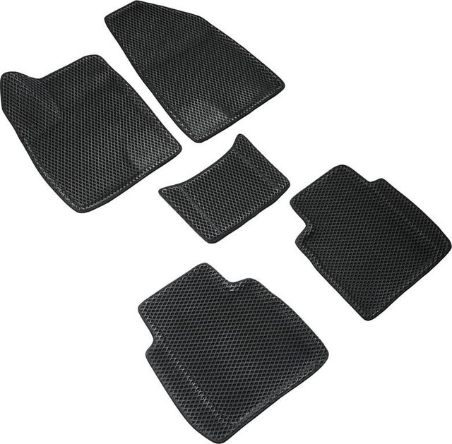 Коврики Seintex 3D EVA ромб для салона Haval F7 II 4WD 2024-2026 Черные. Артикул 317381