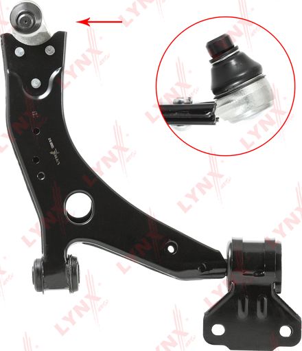 Поперечный рычаг LYNXauto (Металл). Артикул C5350R