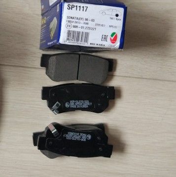 Тормозные колодки Sangsin Hi-Q задние для Kia Magentis I 2001-2006. Артикул SP1117