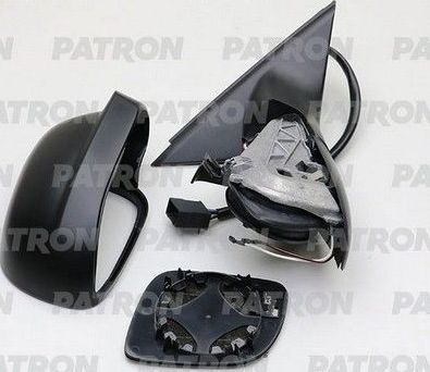 Зеркало боковое Patron правое для Volkswagen Passat B5 1996-1997. Артикул PMG4019M03