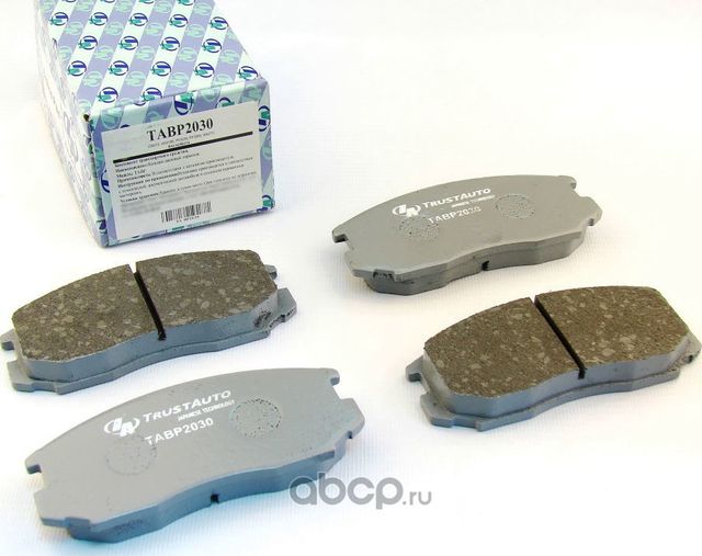 КОЛОДКИ ДИСКОВЫЕ (Trustauto). Артикул TABP2030