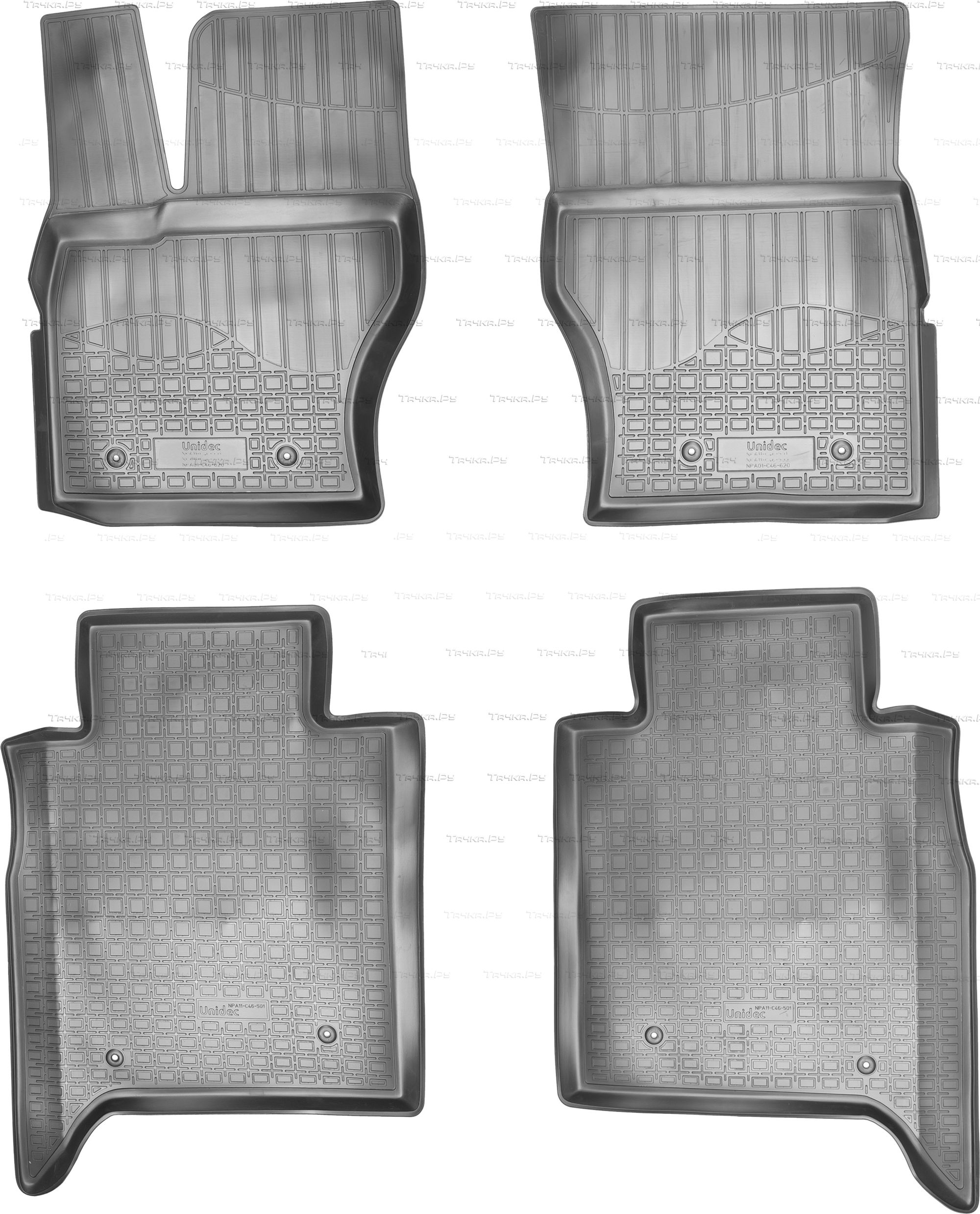 Коврики Норпласт для салона Land Rover Range Rover IV LWB 2013-2021. Артикул NPA11-C46-501