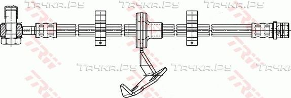 Тормозной шланг TRW. Артикул PHD965