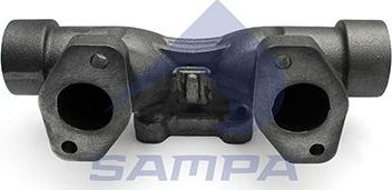 Выпускной коллектор Sampa для Scania G 2004-2015. Артикул 043.272