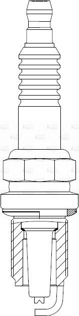 Свеча зажигания StartVOLT для Cadillac SRX I 2003-2009. Артикул VSP 1016