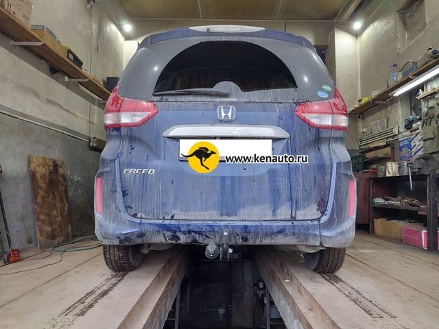 Фаркоп Halty для Honda Freed II GB5, GB6, GB7, GB8 2016-2026. Артикул TVitz3 (H.H05.A)
