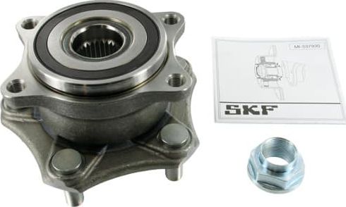 Ступица колеса с интегрированным подшипником SKF. Артикул VKBA 6978