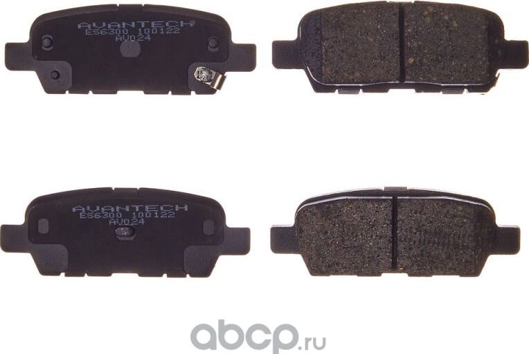 Колодки торм. диск. задн. (Avantech). Артикул AV024