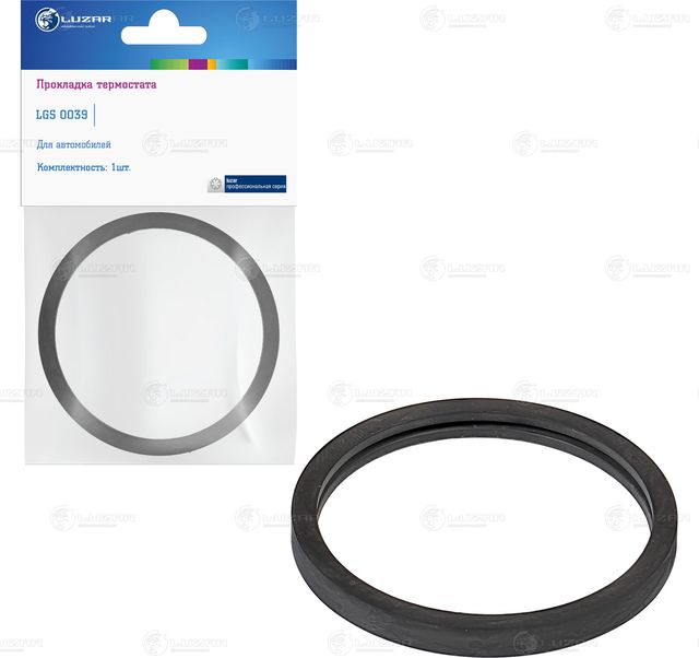 Прокладка термостата DAEWOO LANOS/NEXIA/CHEVROLET AVEO/LACETTI/CRUZE/OPEL ASTRA (Luzar). Артикул LGS 0039