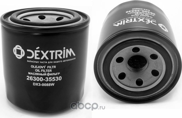 фильтр масляный hyundai i30 kia rio3 sportage3 w8017 (Dextrim). Артикул DX30088W