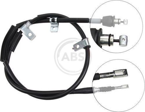 Трос ручника (тросик ручного тормоза) ABS. Артикул K17038