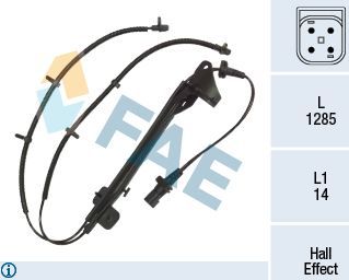 Датчик ABS FAE задний для Mazda 2 I (DY) 2003-2007. Артикул 78357