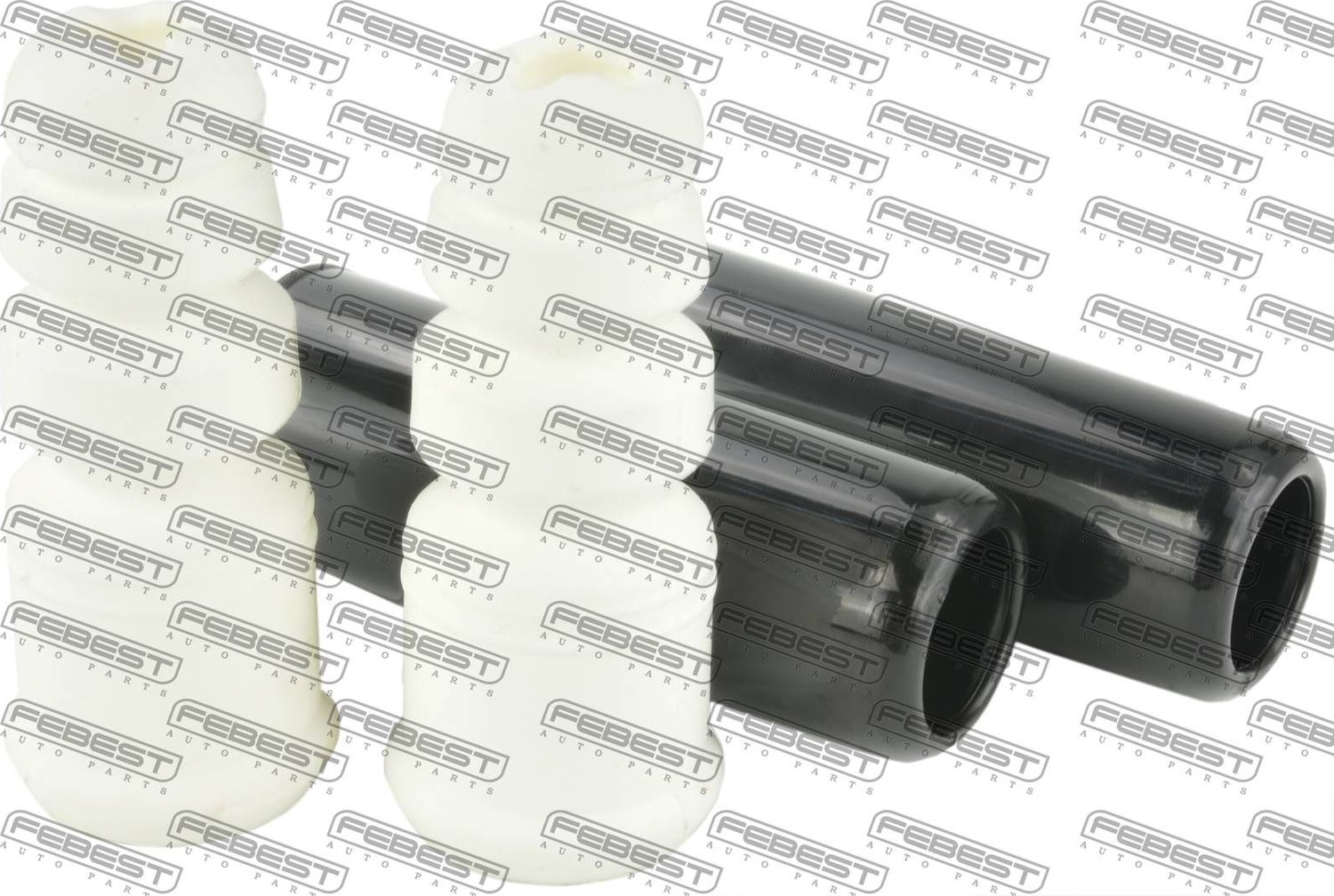 Комплект отбойников и пыльников амортизаторов (стоек) Febest. Артикул ADSHB-8K5R-KIT