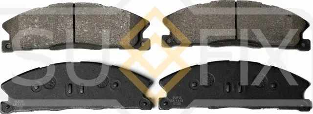 Колодки тормозные передние (Sufix). Артикул SX1119