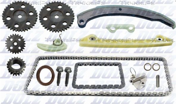 Цепь ГРМ Dolz для Ford Tourneo Connect I 2002-2013. Артикул SKCF010