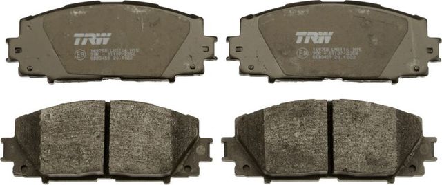 Тормозные колодки TRW передние для Toyota Allion II 2007-2014. Артикул GDB3459