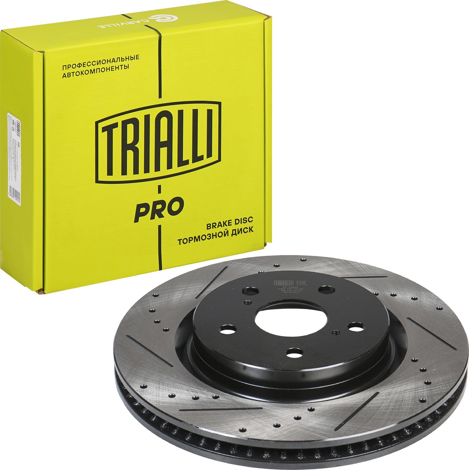 Тормозной диск Trialli. Артикул DF 5200s