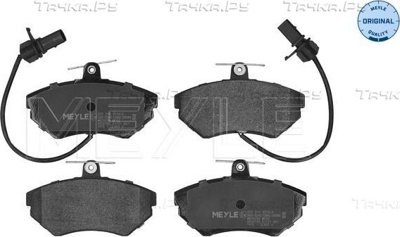 Тормозные колодки Meyle Original передние для Audi A4 I (B5) 1994-2001. Артикул 025 219 4519/W