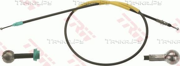 Трос ручника (тросик ручного тормоза) TRW. Артикул GCH3022
