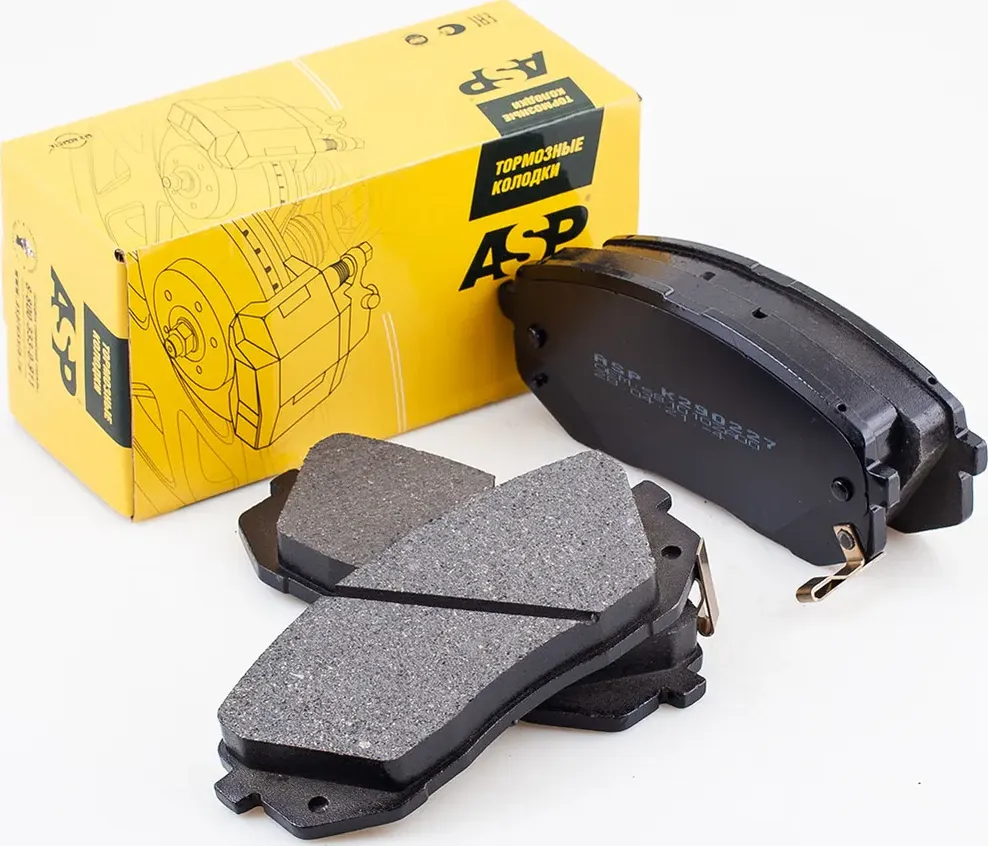 Колодки тормозные передние HYUNDAI ix35/KIA Sportage III (ASP) ASP. Артикул K290227