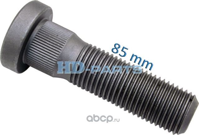 Болт колесный Scania 4 - series/P.R.T (стальной диск) (HD-Parts). Артикул 309207