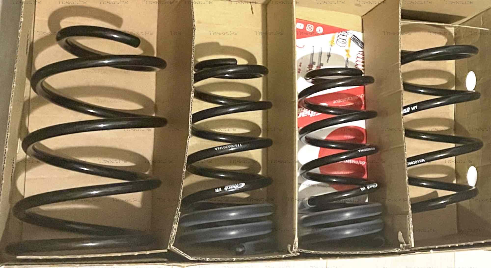 Пружины подвески (комплект) Eibach Pro-Kit передняя/задняя для MINI Hatch II (R56) 2006-2013. Артикул E10-57-002-01-22