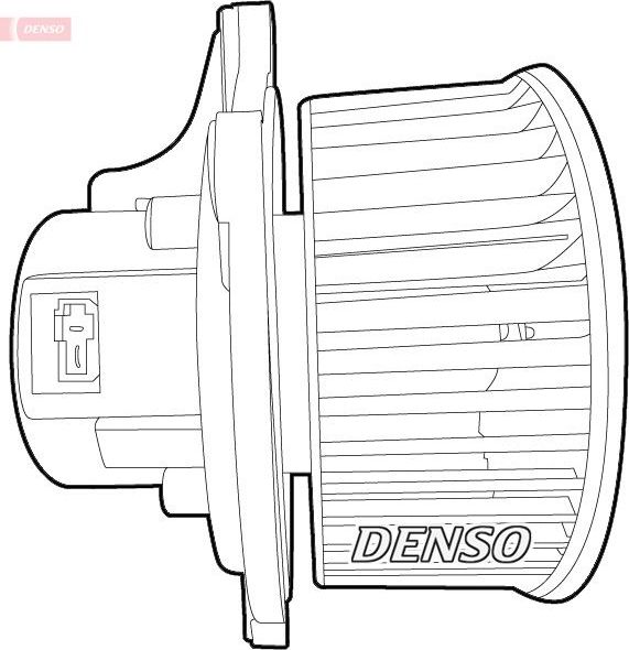 Вентилятор, мотор печки (отопителя) салона Denso. Артикул DEA43003