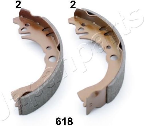 Тормозные колодки Japanparts. Артикул GF-618AF