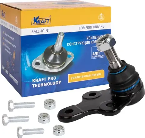 Шаровая опора нижняя Ford Focus II (05-11) / Volvo S40 (04-12)/ (18mm) (Kraft). Артикул KT053281