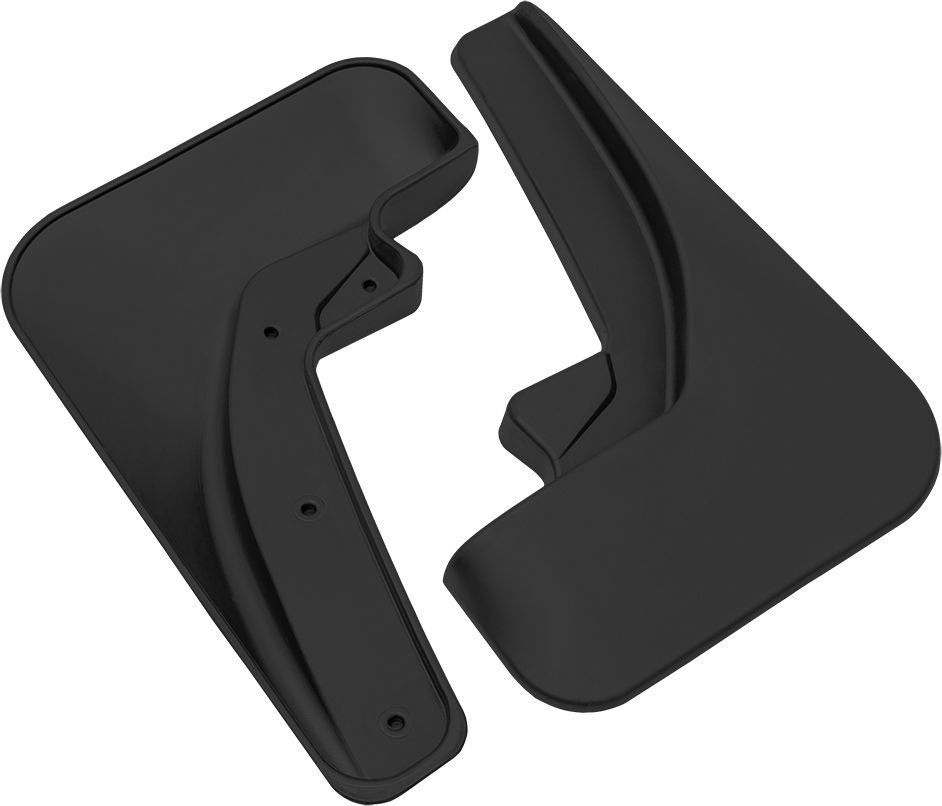 Брызговики Rezkon резиновые задняя пара для Lada Vesta 2015-2026. Артикул 6039045190