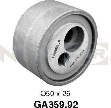 Натяжной ролик (натяжитель) приводного поликлинового ремня NTN / SNR. Артикул GA359.92