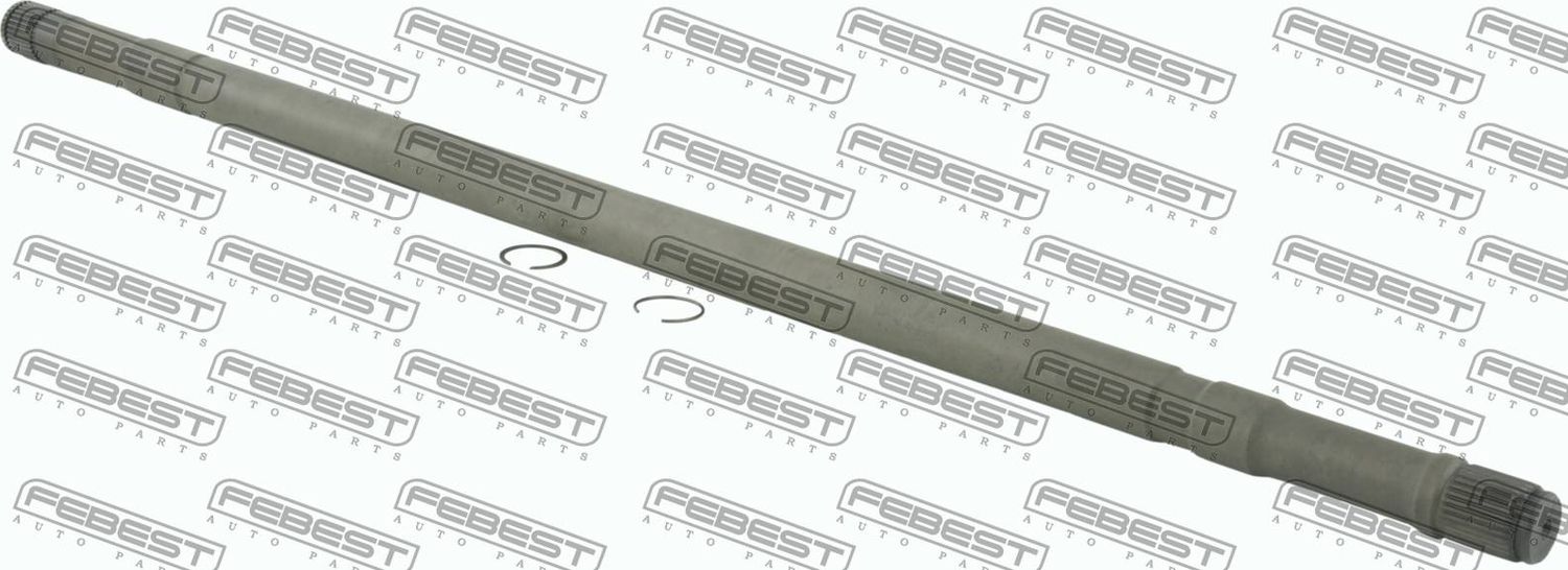 Полуось (привод в сборе, приводной вал) Febest. Артикул 2012-SEBRH
