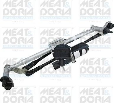Трапеция стеклоочистителя (дворника) (в сборе) Meat & Doria. Артикул 207028