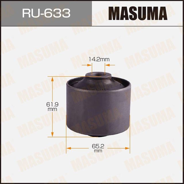 Сайлентблок заднего рычага подвески Masuma. Артикул RU-633