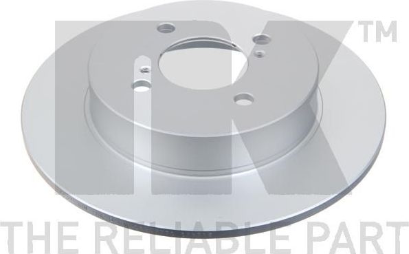 Тормозной диск NK задний для Suzuki Swift IV 2010-2017. Артикул 315229