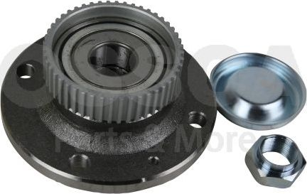 Ступица колеса с интегрированным подшипником OSSCA задняя правая/левая для Peugeot 206 1999-2012. Артикул 38935