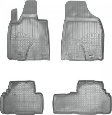 Коврики Норпласт для салона Lexus RX 2009-2012. СЕРЫЕ. Артикул NPA11-C47-703Grey