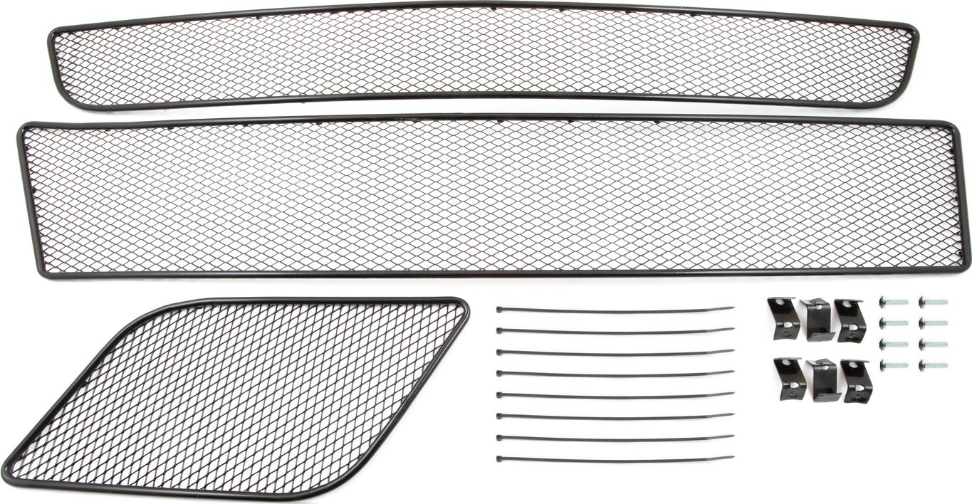 Сетка внешняя Arbori на бампер (без переднего парктроника) для Peugeot Traveller 2017-2026. Артикул 01-410617-151