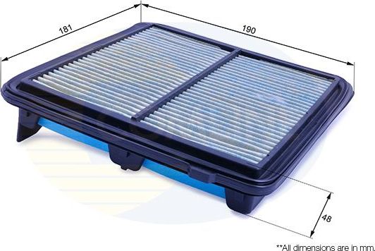 Воздушный фильтр Comline для Honda Civic VIII 2006-2011. Артикул EAF781