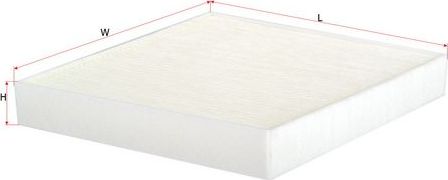 Салонный фильтр Sakura. Артикул CA-22100