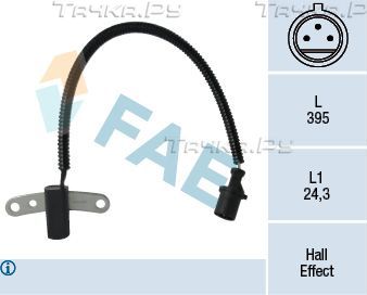 Датчик положения коленвала FAE. Артикул 79305