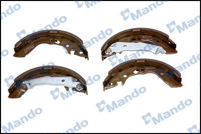 Тормозные колодки Mando задние для Hyundai Accent I 1994-2000. Артикул MLH02