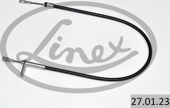 Трос ручника (тросик ручного тормоза) Linex. Артикул 27.01.23